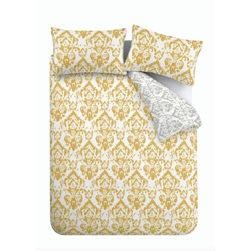 Catherine Lansfield Damask Duvet Cover Set | Wayfair.co.uk